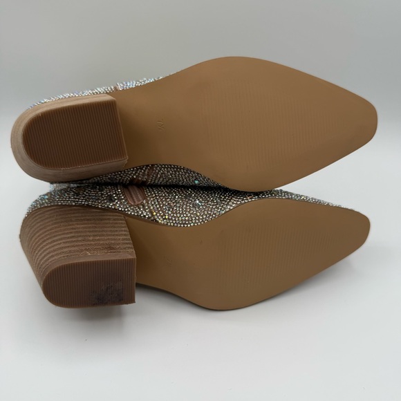 Matisse Harlow Sparkly Rhinestone Western Ankle Crystal Cowgirl Booties Size 7.5 - Picture 9 of 16